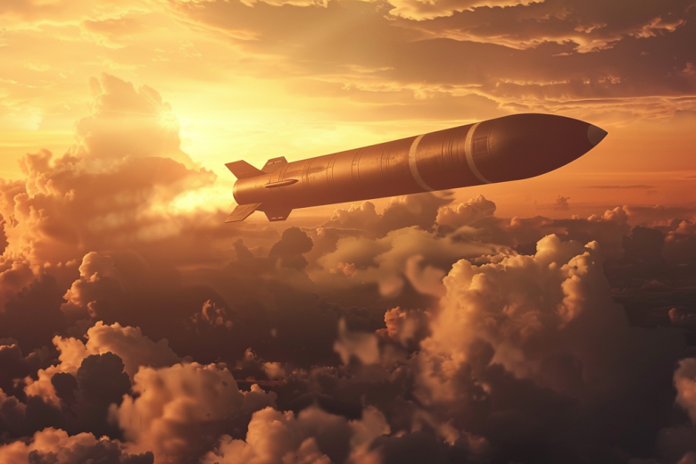 Ракета Fattah в представлении ИИ