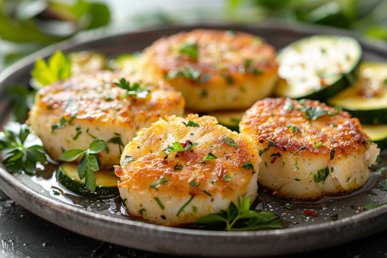 Крабовые палочки — и вкусные и полезные котлеты из них с цукини