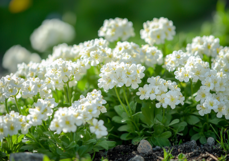 Этот многолетник — настоящая находка: он усыпает землю белоснежными жемчужинами, не требуя ни подкормок, ни укрытия