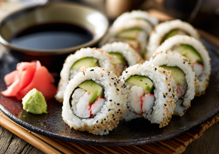 Роллы с крабовыми палочками за 15 минут: простой рецепт