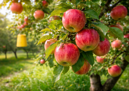 Противные гусеницы больше не испортят яблоки: все самые популярные средства для наливного урожая