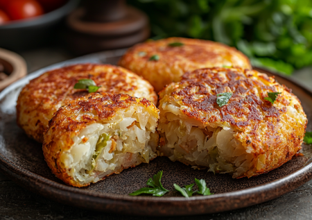 На ужин в пост балую семью картофельными зразами: никакого мяса, а сытно и вкусно