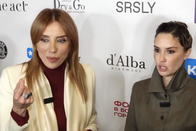 Светлана Бондарчук и Агата Муцениеце