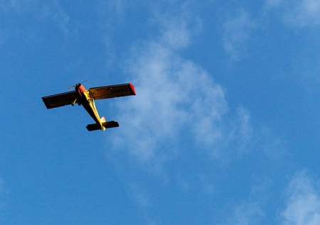 Несколько человек пострадали при падении самолета на жилые дома