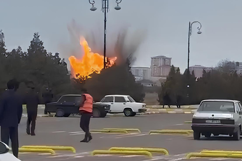 Иранский беспилотник упал в районе аэропорта города Нахичевань