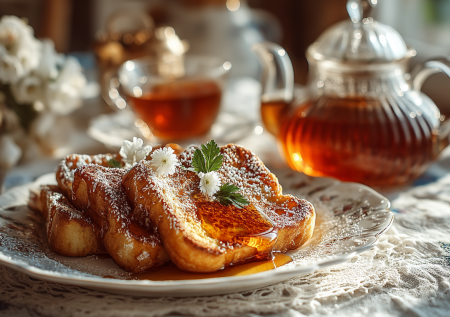 В пост на завтрак готовлю сладкие гренки: пропитка без яиц и молока