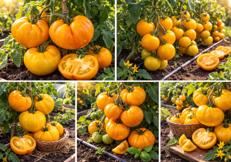 5 вкусных сортов желтых томатов: сладкие и более щадящие для организма