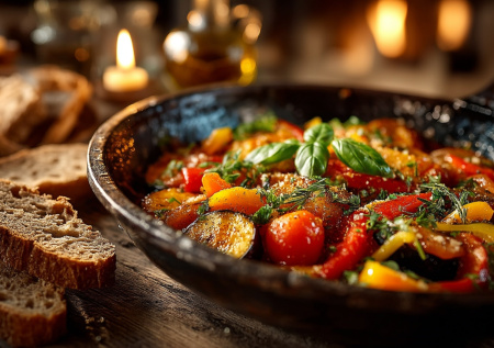 Постный романтический ужин: рецепт для него