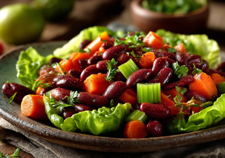 Легкий ужин для двоих: постная романтика