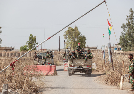 Погранпосты Ирака атаковали с воздуха