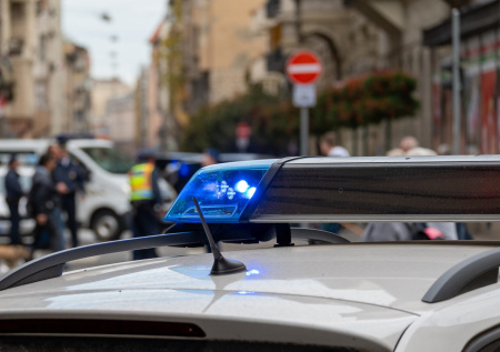 Появились кадры операции по задержанию в Венгрии инкассаторов с Украины