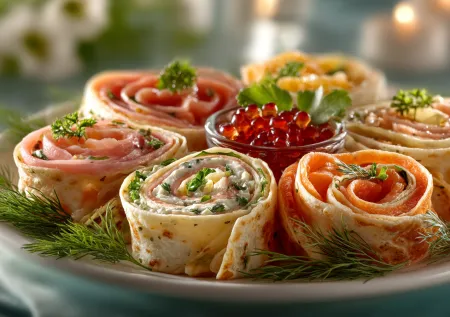 Рулетики из лаваша: готовим с тремя начинками — готовим за 10 минут