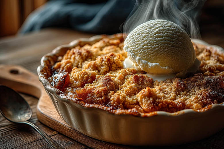 Яблочный крамбл: пирог для тех, кто не умеет печь