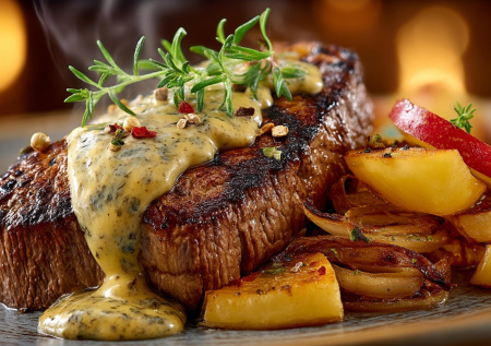 Идеальный стейк из печени: рецепт для романтического вечера