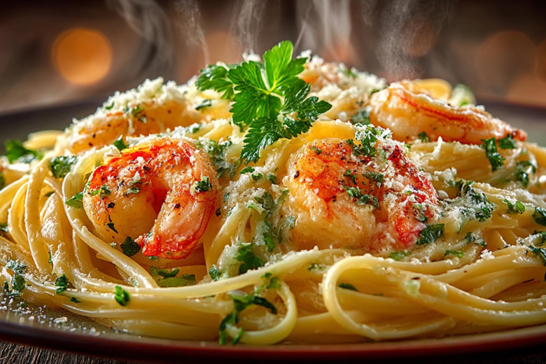 Паста с морепродуктами, от которой любимая будет в восторге