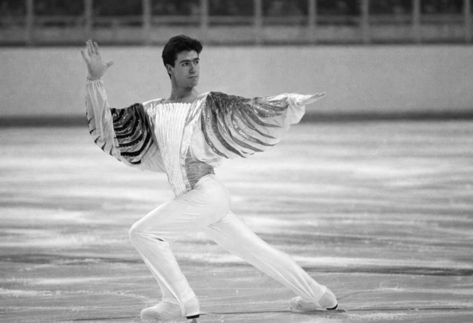 Чемпион России по фигурному катанию Алексей Урманов, 1995 г.