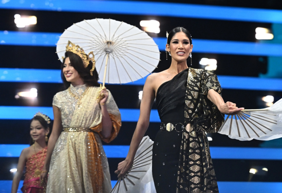 Участницы в финале Международного конкурса красоты стран БРИКС в Казани, 7 марта 2026 года