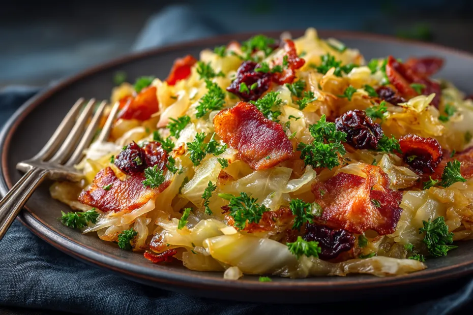 Тушеная капуста на сковороде