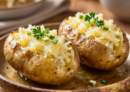 Вместо обычной варки: картофель в мундире с чесноком и зеленью — ужин в стиле «пальчики оближешь»