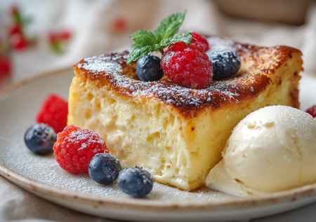 Творожная запеканка без манки — внутри как чизкейк, ароматная и без хлопот