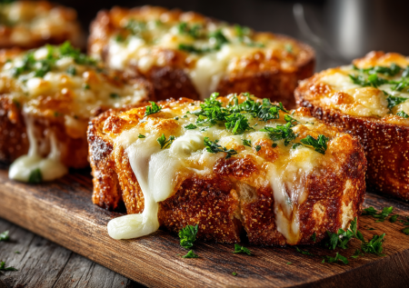 Трачу всего 5 минут на эти волшебные гренки. Три ингредиента — и через мгновение у вас на столе ароматный хрустящий деликатес