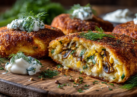 Картофельное пюре, грибы и только 20 минут у плиты — вот и весь рецепт! Эти котлетки покоряют, и вот их секрет