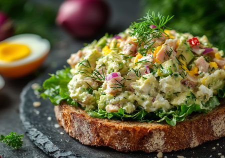 Начала худеть к лету, заменила ужин ПП-салатом с тунцом — забыла о тяжести в животе