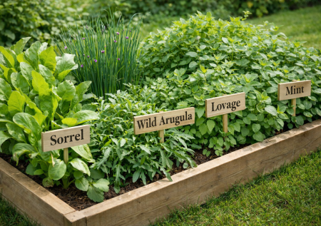 Делаем «грядку здоровья» — 5 многолетников, которые можно добавлять прямо в салат. Полезная зелень, которая растет сама