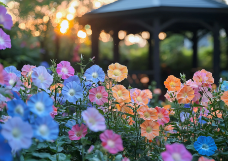 Забор утонет в цветах уже в июле: что посадить весной для быстрого вертикального озеленения