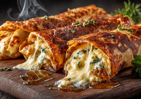 Соединил два вида сыра в лаваше — получилась хрустящая магия. Теперь это наше семейное блюдо на все случаи жизни