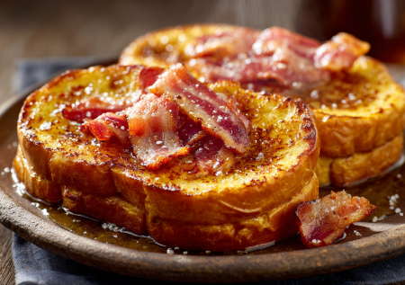 Хрустящие гренки с беконом: рецепт, который меняет утро навсегда