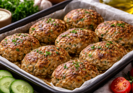 Котлеты больше не жарю, ещё сыплю в них овсянку: вкус просто огонь, попробуйте! И никаких брызг со сковороды