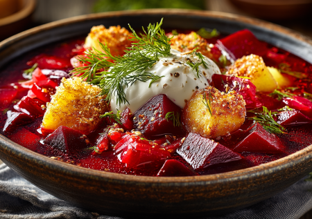 Борщ готовлю только так — идеально в пост! Густая ароматная зажарка и грибы вместо мяса: топ-рецепт