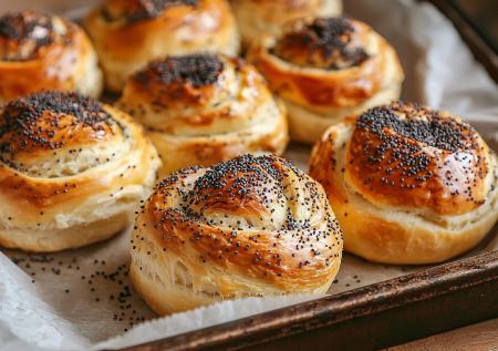 Рулетики с маком — любимая выпечка в Великий пост: простой рецепт, чтобы порадовать семью