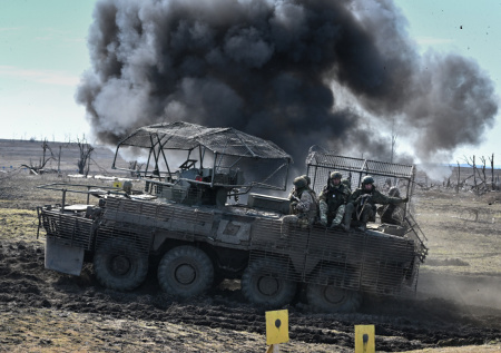 Российская артиллерия обрушила «стальной» шквал на скрытый пункт ВСУ