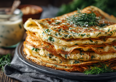 Просто натрите два кабачка, и эти блины станут отличным завтраком и даже ужином: можно в пост