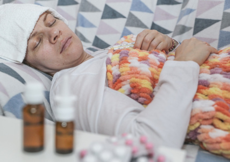 Скачок заболеваемости ОРВИ и гриппом зарегистрировали в одном регионе