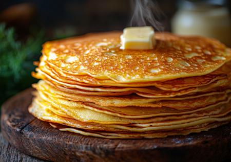 Воду из-под картофеля не выливаю, готовлю на этом отваре сладкие блинчики: мягкие, тонкие, можно в пост