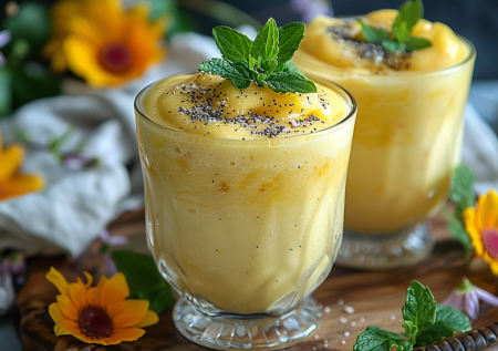 Постное суфле с манго: веганский десерт мечты