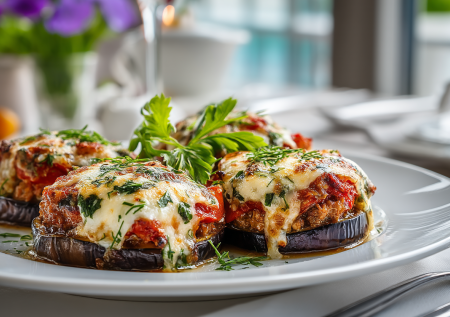Слоеные баклажаны: сытное горячее из пачки фарша для домашнего ужина и встречи гостей
