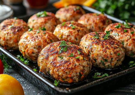 Никакого хлеба, добавляю минералку в фарш и жарю котлеты: таких сочных больше нигде не ела