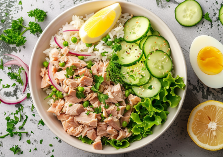 Легкий салат «Вероника» без лишних калорий: простой рецепт с тунцом, который не навредит фигуре