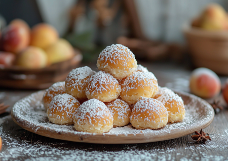Из пачки творога и яблока — пеку гору «солнечных» кругляшей с корицей: вкуснее сырников и никакой возни с лепкой