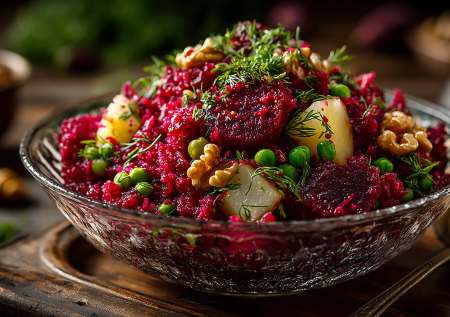 Вкуснее винегрета: простой салат из свеклы на каждый день из 4 ингредиентов