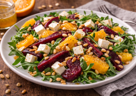 Если вы подадите свёклу так, то от неё не останется и следа. Модный салат, который удивляет вкусом