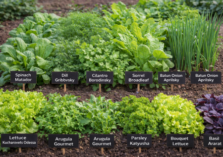 Сажаю эту зеленушку — и всё лето ем бесплатные салаты: 10 видов для полезной грядки