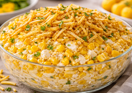 Это не салат, а чудо! Готовим «Одуванчик» с яйцами и жареной картошкой