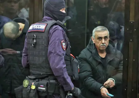 Реакция Исломова на приговор по делу о теракте в «Крокусе» попала на видео