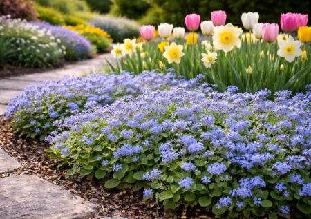 Незабудка: история цветка и 3 сорта, которые любят российские садоводы