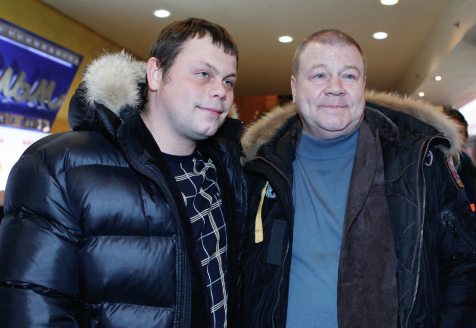 Сергей Селин с сыном